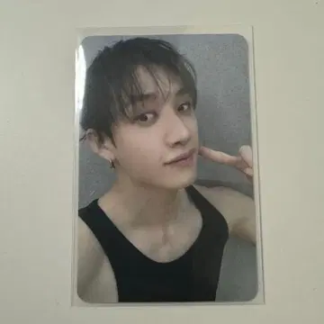 straykids 합 HOP STARRIVER 방찬 트레이딩 카드 눈사람