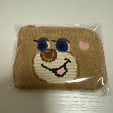 [ 미사용 새상품 ] 페이러 도업 테디걸 L자 파우치