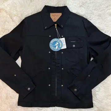 새상품 HYSTERIC GLAMOUR KINKY 블랙 데님 자켓 L