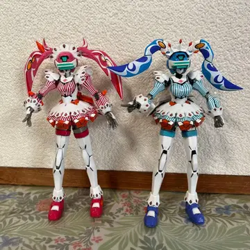 페이옌 가동식 피규어 핑크/파랑 2종 세트