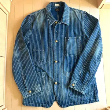오버워크 팩토리 EDWIN 데님 자켓 빈티지