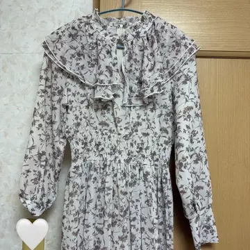 AnMILLE 안미르 꽃무늬 원피스 긴팔