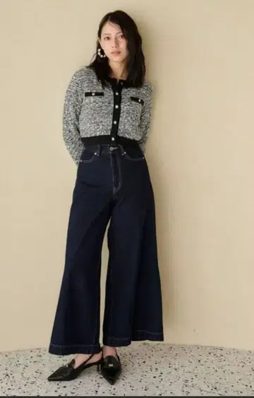 MERCURYDUO 플레어 풀렝스 데님