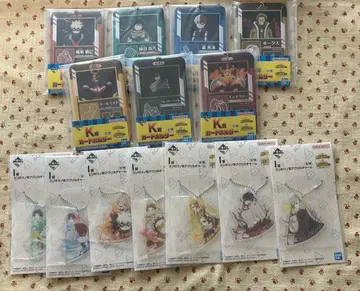 제일복권 히로아카 카드 홀더 엘리의 뿔 모양 아크릴 참 컴프 세트