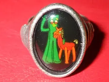 60'S 건비 & 포키 토이 링 421 빈티지 장난감 반지