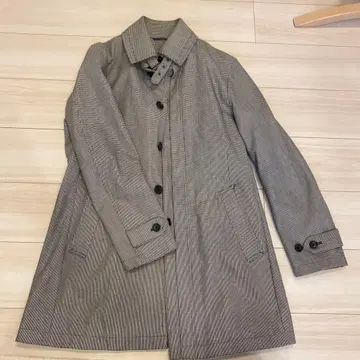 MALE & CO. 하운드투스 패턴 스텐카라 코트 M 사이즈