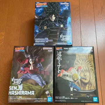 NARUTO 마다라 나미카제 미나토 하시라마 피규어 세트