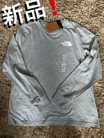 새상품 THE NORTH FACE 롱티 긴팔 티셔츠 L 사이즈 그레이