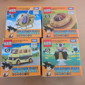 [ 미개봉 새상품 ] 토미카 드래곤볼 미니카 세트 4개
