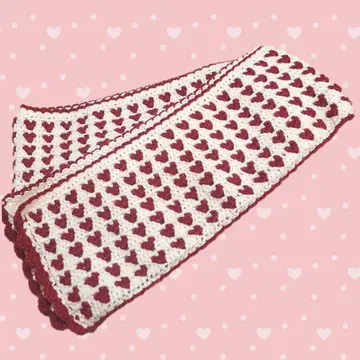 핸드메이드 / 하트 머플러