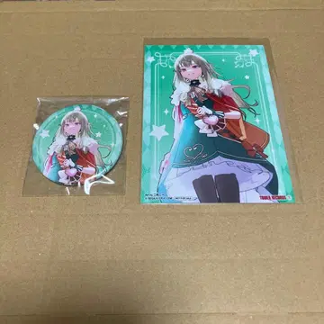 쿠사나기 네네 캔뱃지와 L판 브로마이드