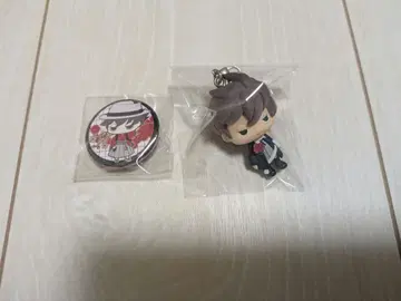 하나아와세 당홍 카라코레 캔뱃지 키링