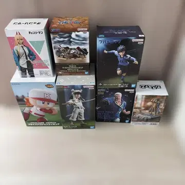 애니메이션 캐릭터 피규어 세트