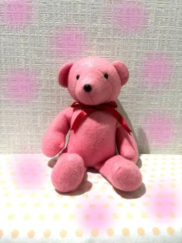[ 최종 가격 ] 핑크색 곰 모양 봉제 인형