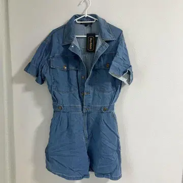 Shop Michelle 데님 올인원 [ L ]