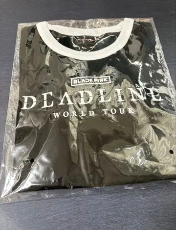 BLACKPINK DEADLINE WORLD TOUR 티셔츠 M