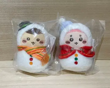 치이카와 복권 마스코트 키링 눈사람 에니마이 복권