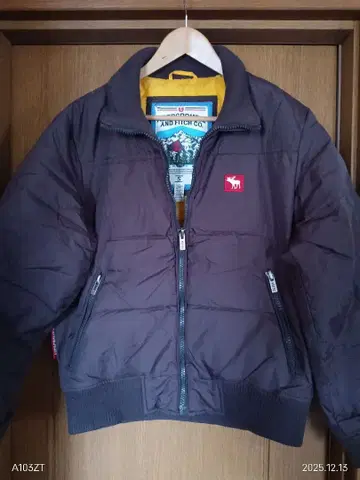 Abercrombie&Fitch 다운 자켓 브라운 S