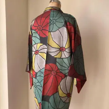 명선 겉옷 긴 겉옷 앤티크