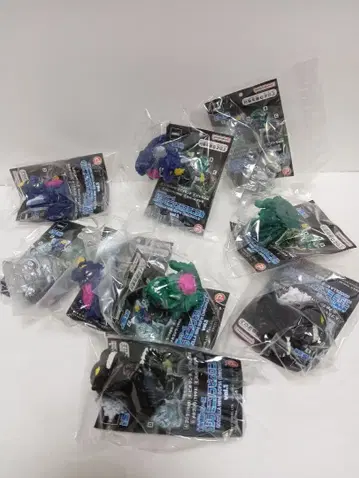 [ NOB27 ] 고질라 미니 소프트 비닐 크로니클 9개 묶음