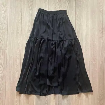 CLANE TIERED BACK LONG SKIRT