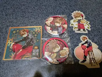 최유기 최유기 찻집 캔 배지 아크릴 코스터 스티커 손오공