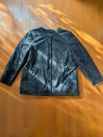 Golden Bear 블랙 퀼팅 자켓 M