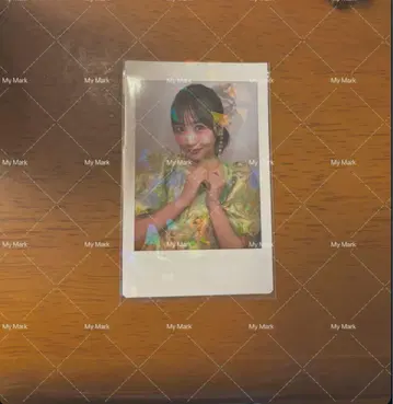 사쿠라이 유이 프린트 폴라로이드 정신없는 자켓 의상