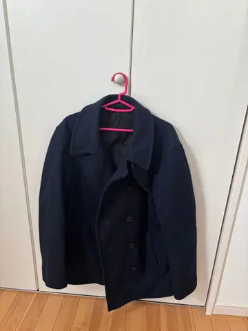 SHIPS P 코트 네이비