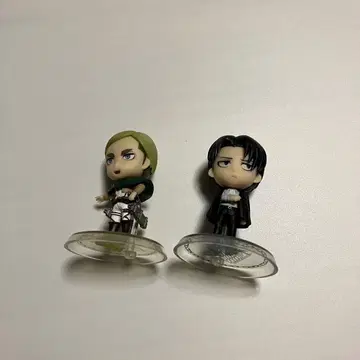 제일복권 진격의 거인 E상 엘빈 & 리바이 치비큥 캐릭터