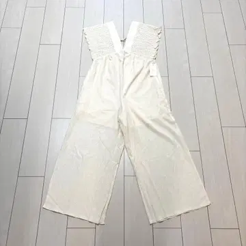 미사용 새상품 요류 셔링 살로펫 로리즈팜 아이보리 M