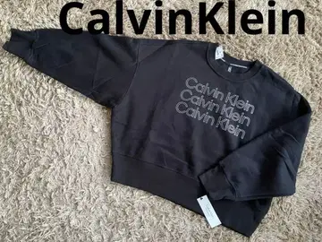 Calvin Klein 블랙 로고 트레이닝복