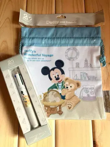 [ 미사용 새상품 ] 더피 원더풀 보야지 복조리 & 볼펜 세트