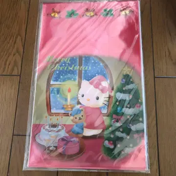 산리오 헬로키티 크리스마스 랩핑 백