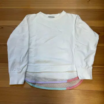 TSUMORI CHISATO 화이트 긴팔 상의