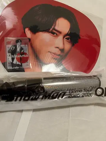 SnowMan Dome Tour 2025-2026 ON 응원봉 부채