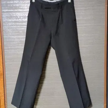 LAD MUSICIAN 블랙 슬랙스 사이즈 42