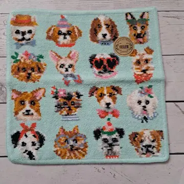 [한정 1점] 페이러 후타코타마가와점 한정 러브리 파티 도기 손수건