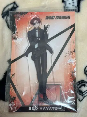 WIND BREAKER 소방준비 바디 가드 아크릴 스탠드