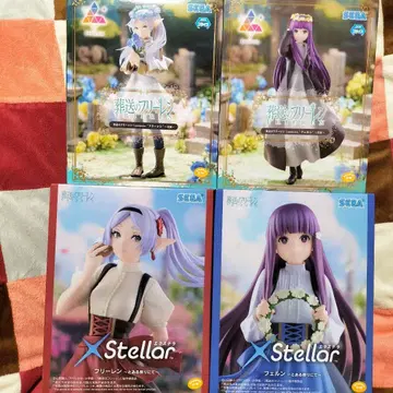 장송의 프리렌 4체 세트 꽃밭 어느 축제에서