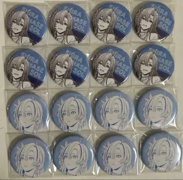 시라하세 솔 YUMENOS 1st Anniversary 캔뱃지 세트