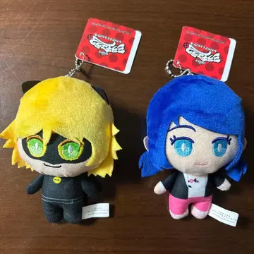 미라큘러스 레이디버그&샤 노와르 SD 봉제 인형 마리네트