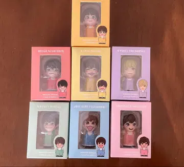 나니와단시 손가락 인형 7개 세트 판매 [ 미개봉 새상품 ]