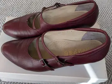 키쿠치 타케오 로우힐 와인 레드 신발