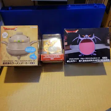 드래곤 퀘스트 라면 제조기 외 3점 세트