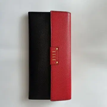 ELLE 소가죽 장지갑 미사용 새상품