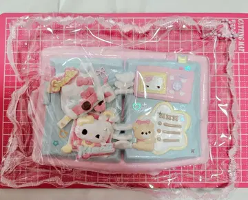 kikisquishy Xl 스퀴즈 일기장 수첩 키티 핑크 블루 화이트