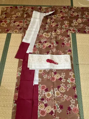 [ 기간 한정 가격 ] 미사용 새상품 코몬 기모노