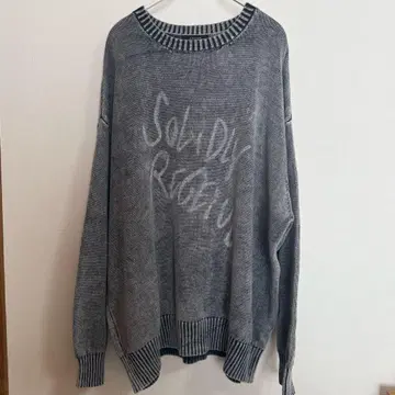 지나시스 BLUR 로고 BIG 풀오버