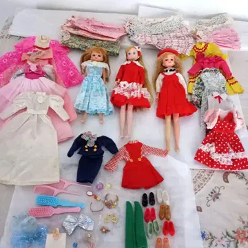 리카짱 제니짱 인형 & 의상 잡화 세트